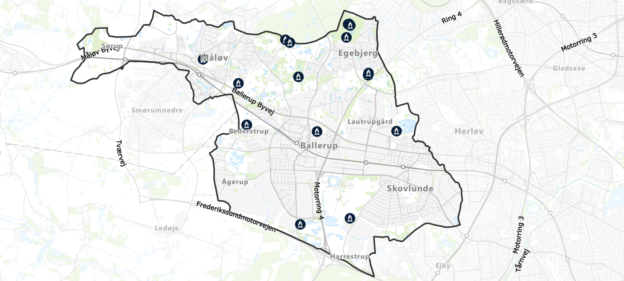 Bålpladser i ballerup kommune