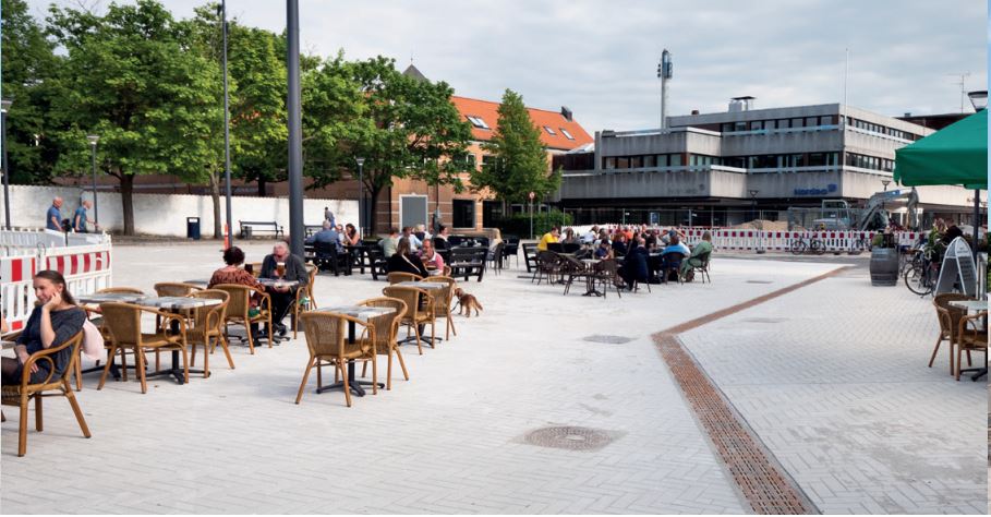 Kirketorvet klar til brug