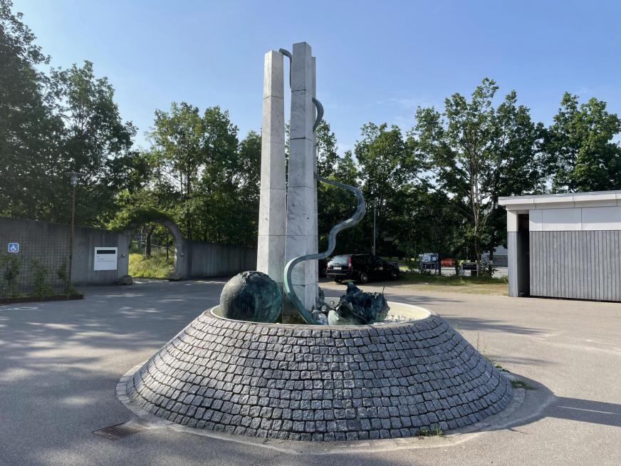 Skulptur af Jens-Flemming Sørensen