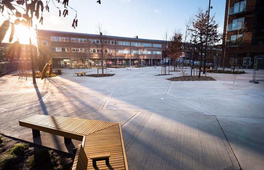 Ballerups nye banegårdsplads er færdig