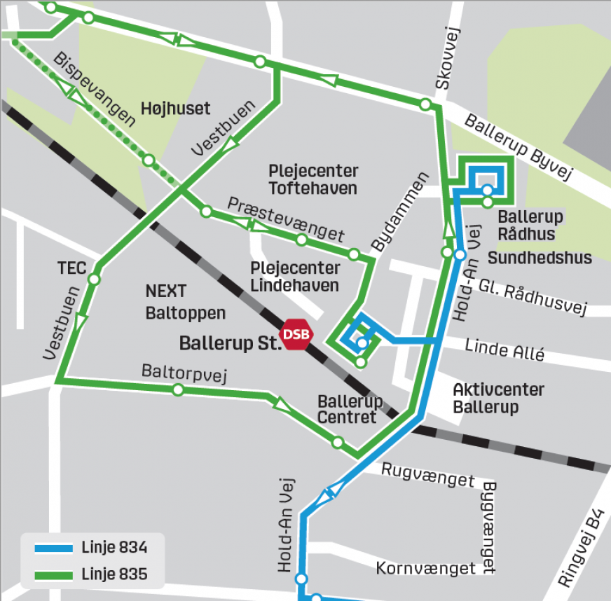 Ombygning af krydset Hold-an Vej/Kornvænget og midlertidigt stop for trafik