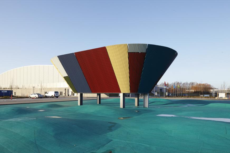 Skulptur ved Ballerup Super Arena